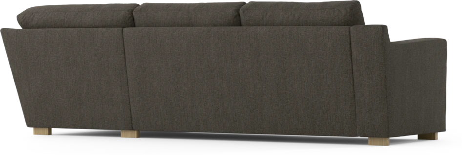 Friday - 2,5-sits soffa med divan höger - Brun