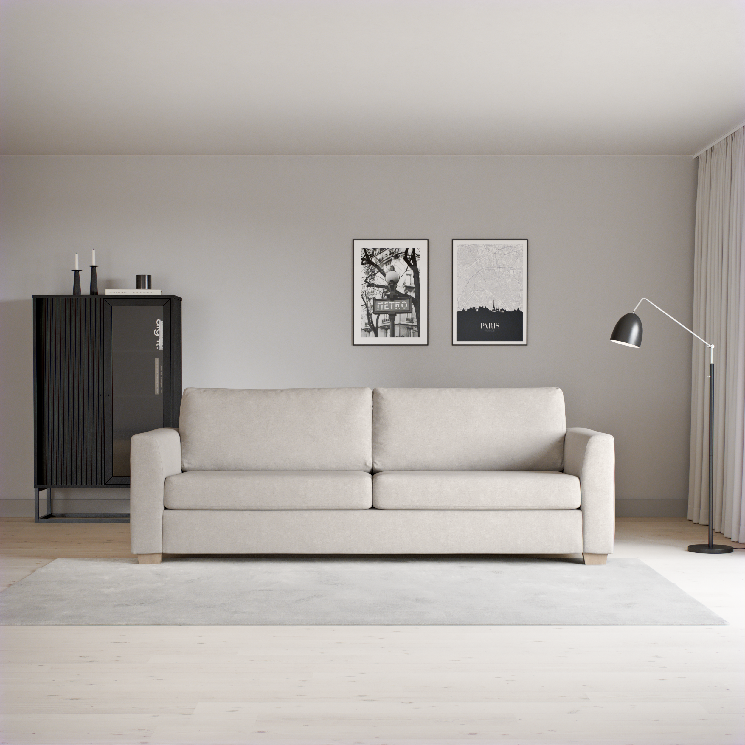 Friday - 3-sits soffa - inspiration