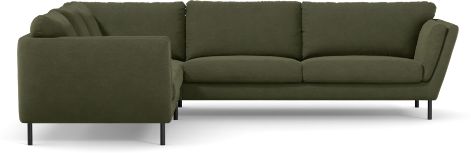 Madison Lux - Hörnsoffa 2+3-sits, hörn 1 - Grön