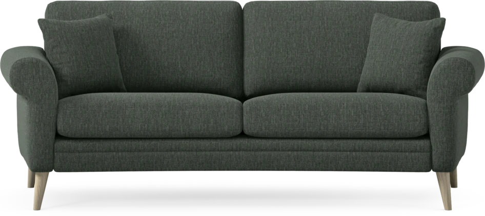 Eden - 2,5-sits soffa svängd - Grön
