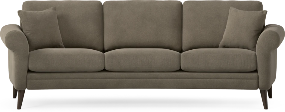 Eden - 3-sits soffa svängd - Beige
