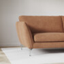 Madison - 2-sits soffa med schäslong höger - Orange