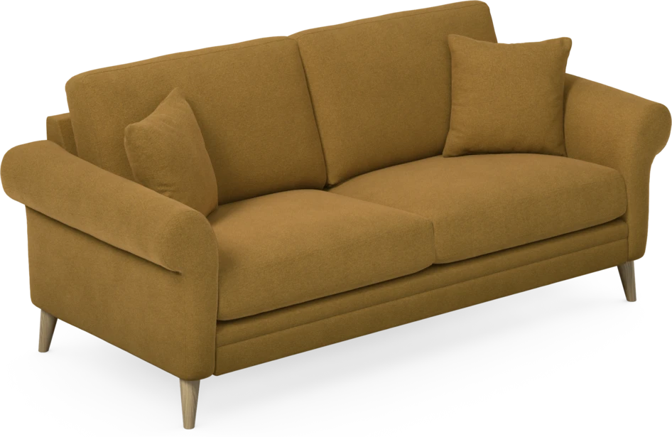 Eden - 2,5-sits soffa - Gul