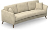 Eden - 3-sits svängd - Beige