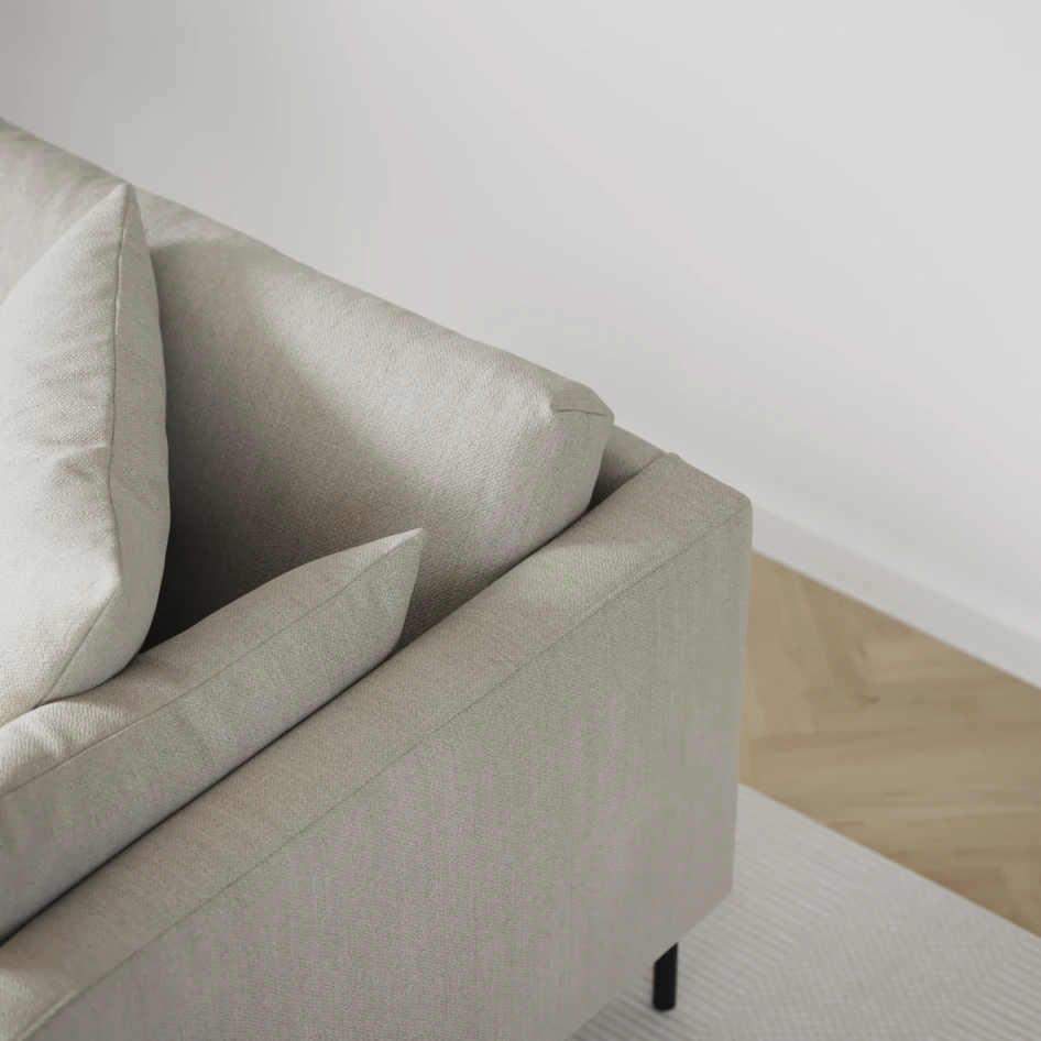 Harper - 3-sits soffa - Beige