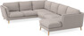 Madison - Hörnsoffa med schäslong höger - Beige