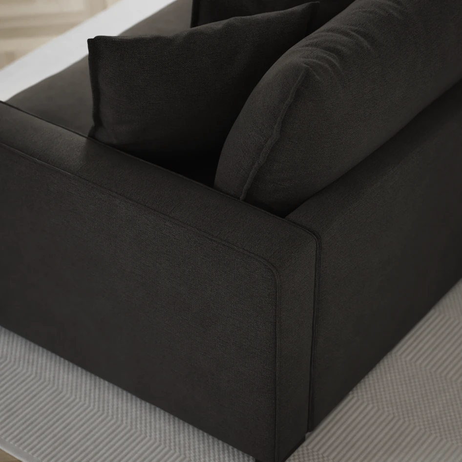Rossi - Schäslong XL höger - Brun