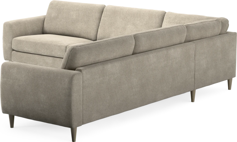 Bridge - Hörnsoffa, 3+3-sits - Beige