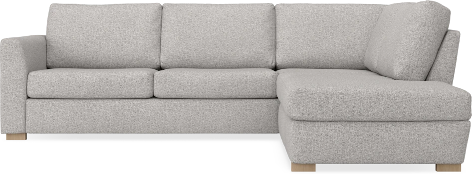 Friday - 2,5-sits soffa med divan höger - Vit