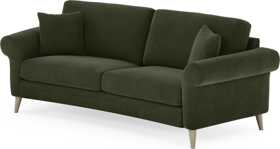 Eden - 2,5-sits soffa svängd - Grön