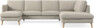 Madison Lux - 2-sits soffa med schäslong vänster och divan höger - Beige