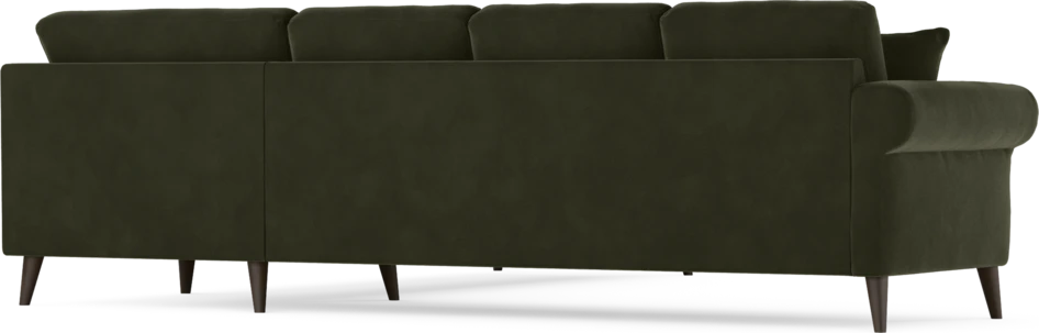 Eden - Hörnsoffa, 3+3-sits - Grön