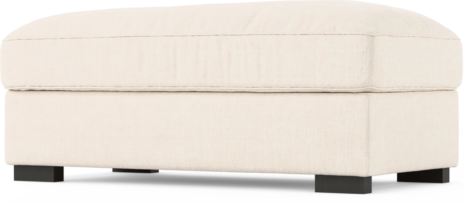 Mila - Fotpall 108 - Vit