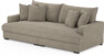 Rossi - 3-sits soffa, hel dyna - Beige