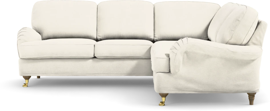 Oxford - Hörnsoffa 2+2-sits - Vit