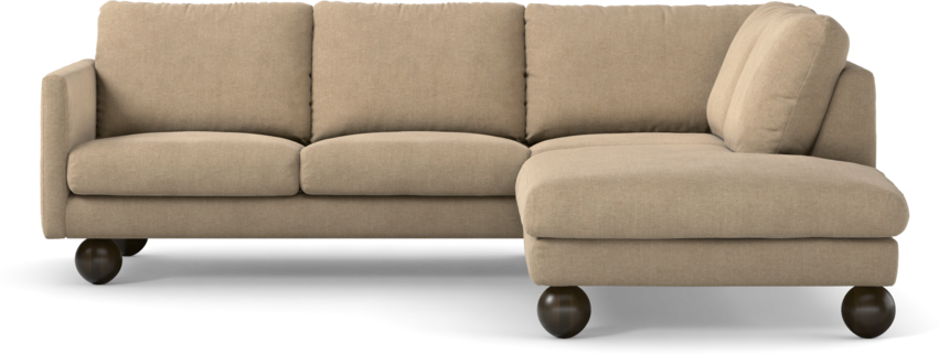 Madison Lux - 2-sits soffa med divan höger - Beige