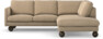 Madison Lux - 2-sits soffa med divan höger - Beige