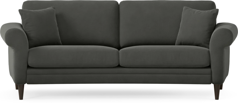 Eden - 2,5-sits soffa svängd - Grå