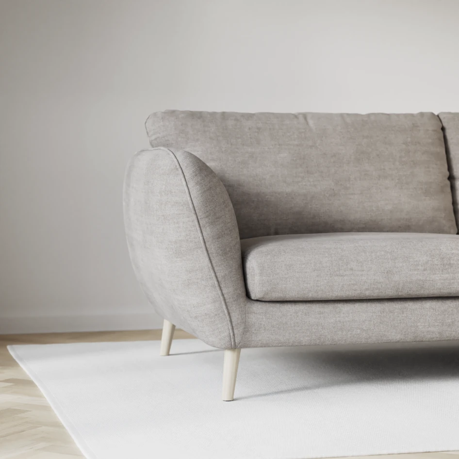 Madison Lux - 2-sits soffa med divan vänster och schäslong höger - Beige