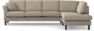 Eden - 3-sits soffa med divan - Beige