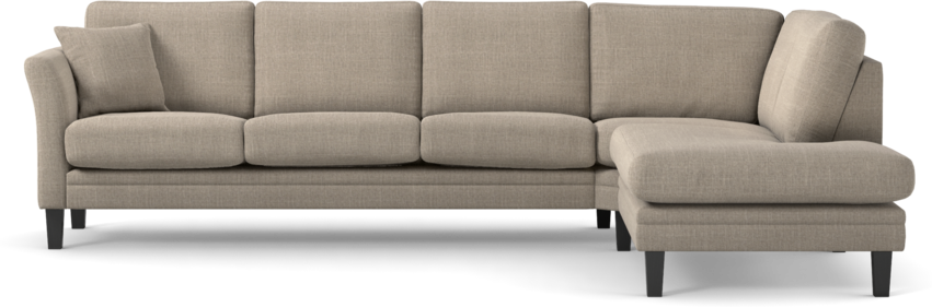 Eden - 3-sits soffa med divan - Beige