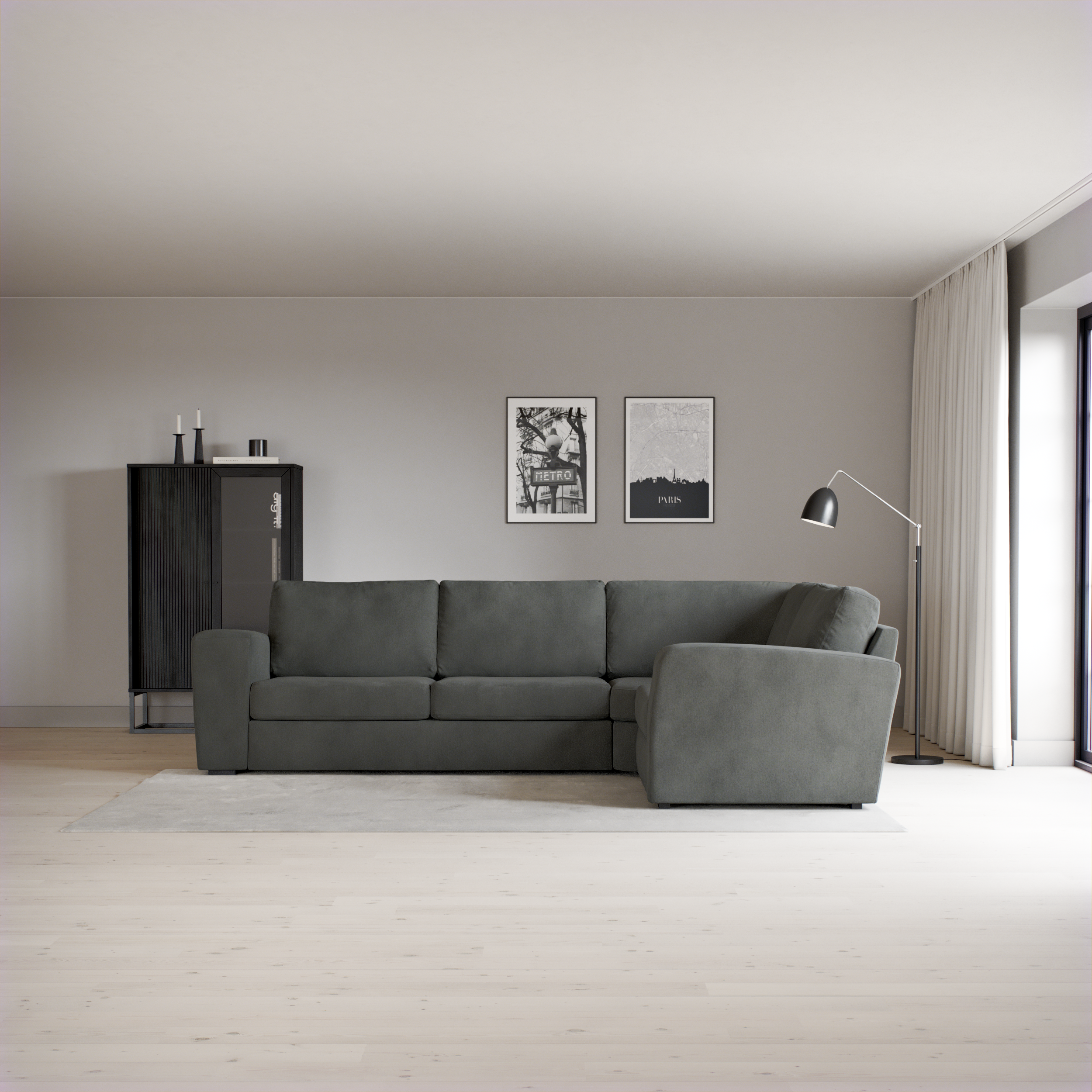 Friday, Hörnsoffa, 2,5+1,5-sits