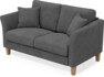 Eden - 2-sits soffa - Svart