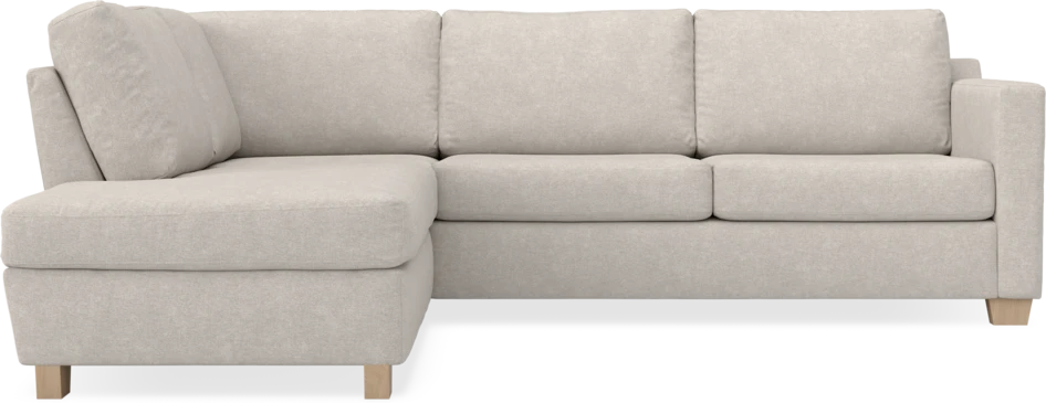 Friday - 2,5-sits soffa med divan vänster - Grå