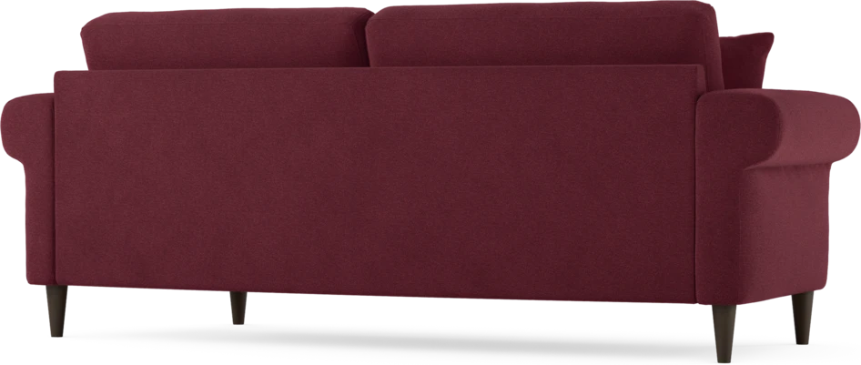 Eden - 2,5-sits soffa svängd - Röd