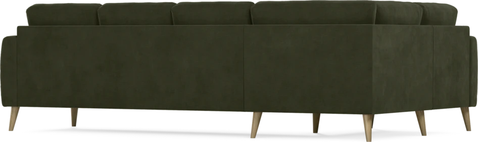 Eden - Hörnsoffa, 1+3-sits - Grön