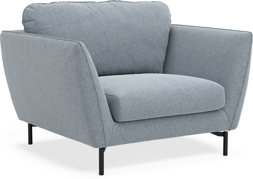 Madison Lux - Fåtölj, 70 cm - Blå