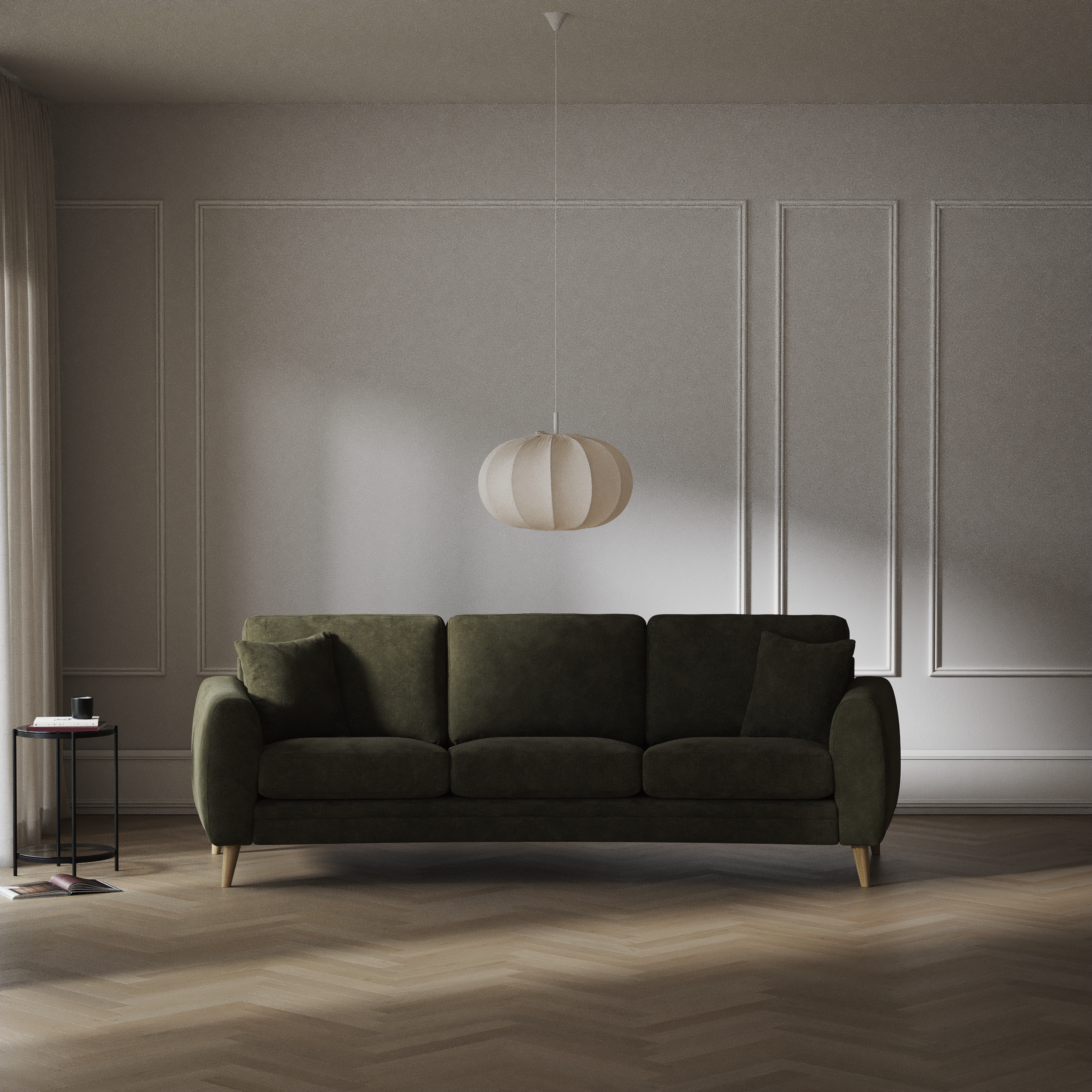Eden - 3-sits soffa svängd - inspiration