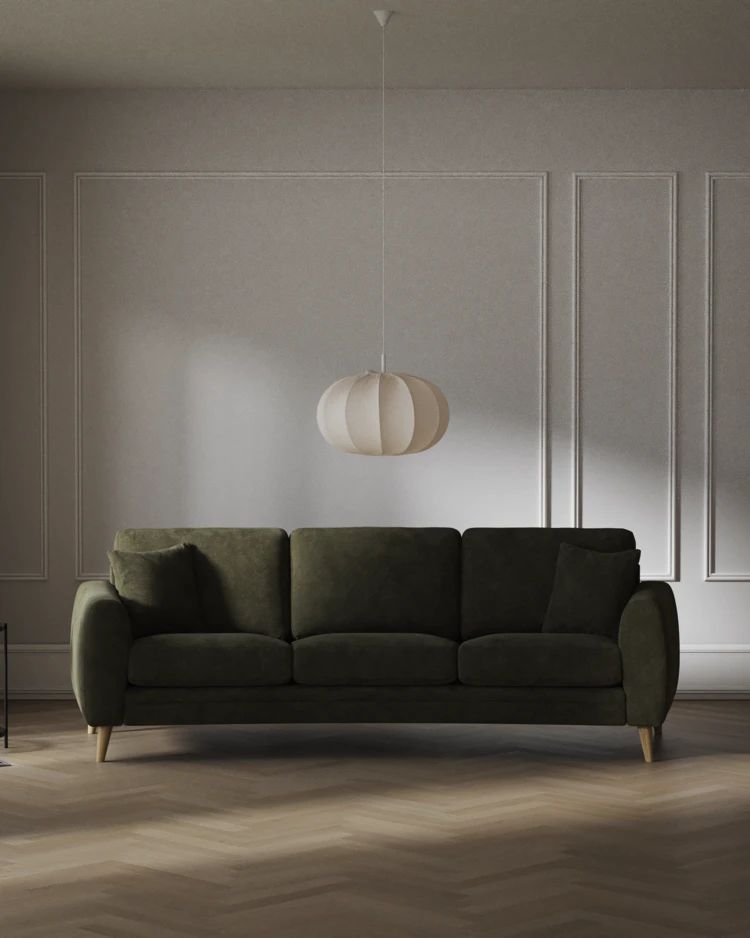 Eden - 3-sits soffa svängd - inspiration
