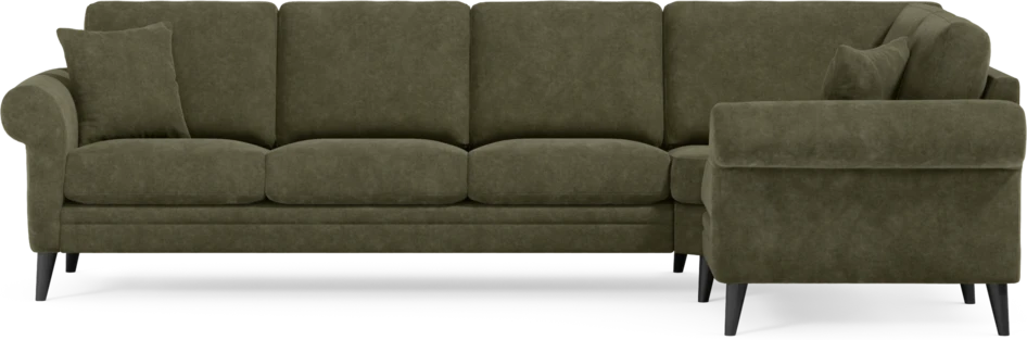Eden - Hörnsoffa, 3+1-sits - Grön