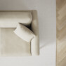 Eden - 2,5-sits svängd - Beige