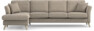 Eden - 3-sits soffa med schäslong - Beige