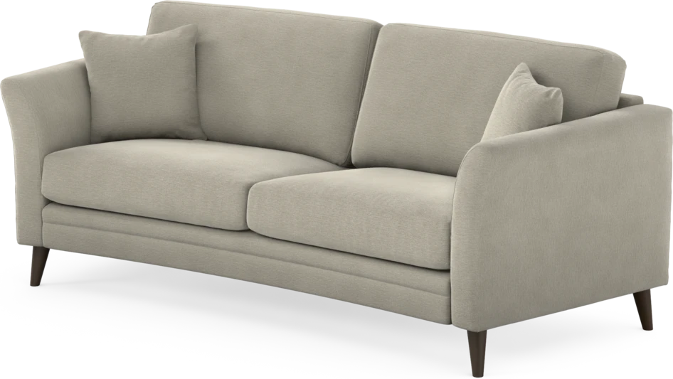 Eden - 2,5-sits soffa svängd - Brun