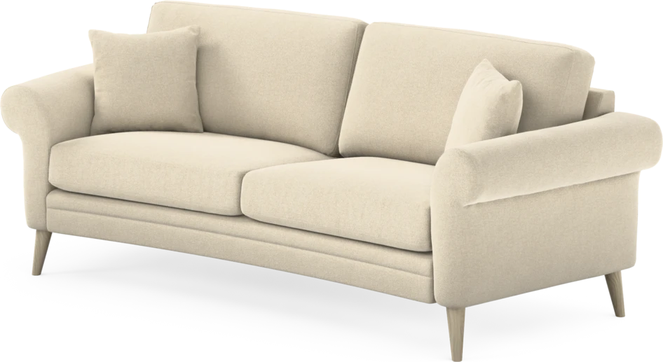 Eden - 2,5-sits soffa svängd - Beige