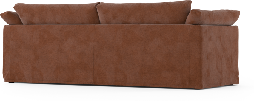 Cherrie Klädsel -  3-sits soffa, hel dyna - Orange