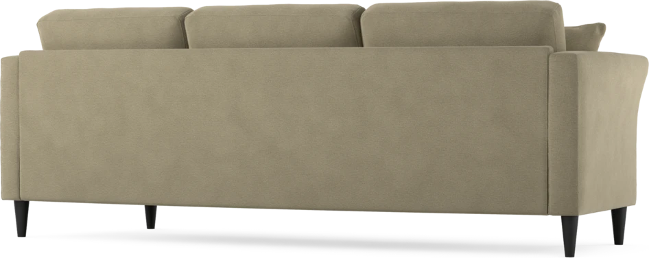 Eden - 3-sits soffa svängd - Beige