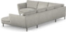 Madison Lux - Hörnsoffa med schäslong höger - Grå