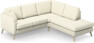 Eden - 2-sits soffa med divan - Vit