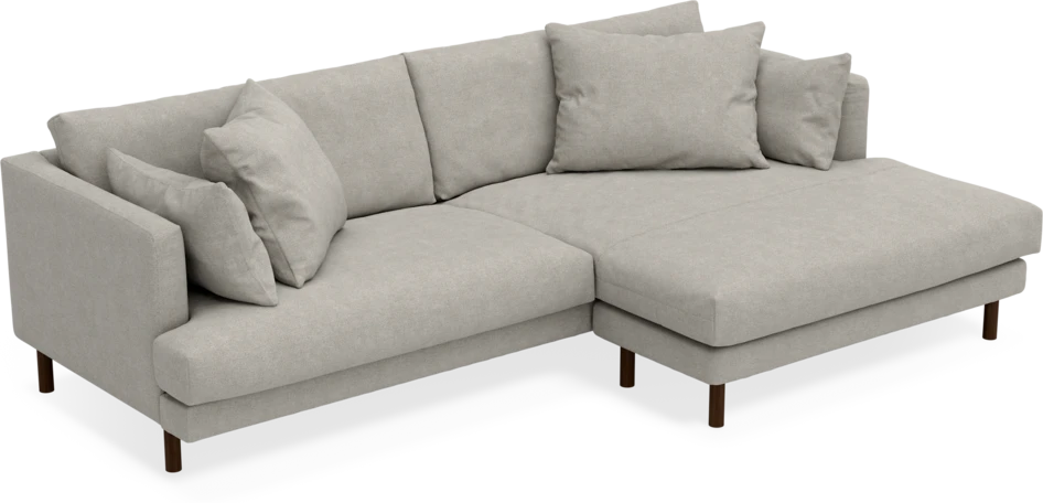 Harper - 4-sits med schäslong XL höger - Beige