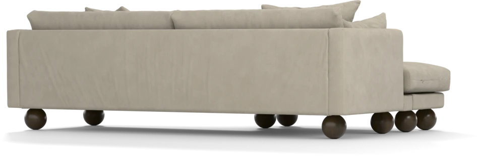 Harper - 4-sits med schäslong XL vänster - Beige