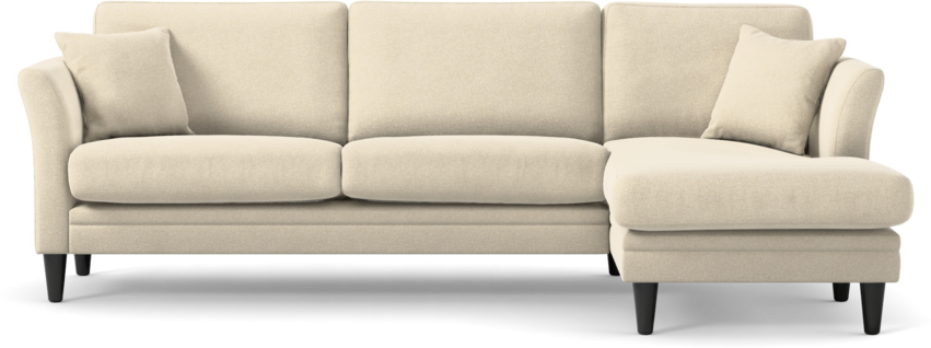 Eden - 2,5-sits soffa med schäslong - Beige