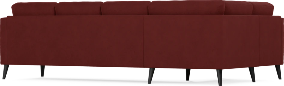 Eden - Hörnsoffa, 1+3-sits - Röd