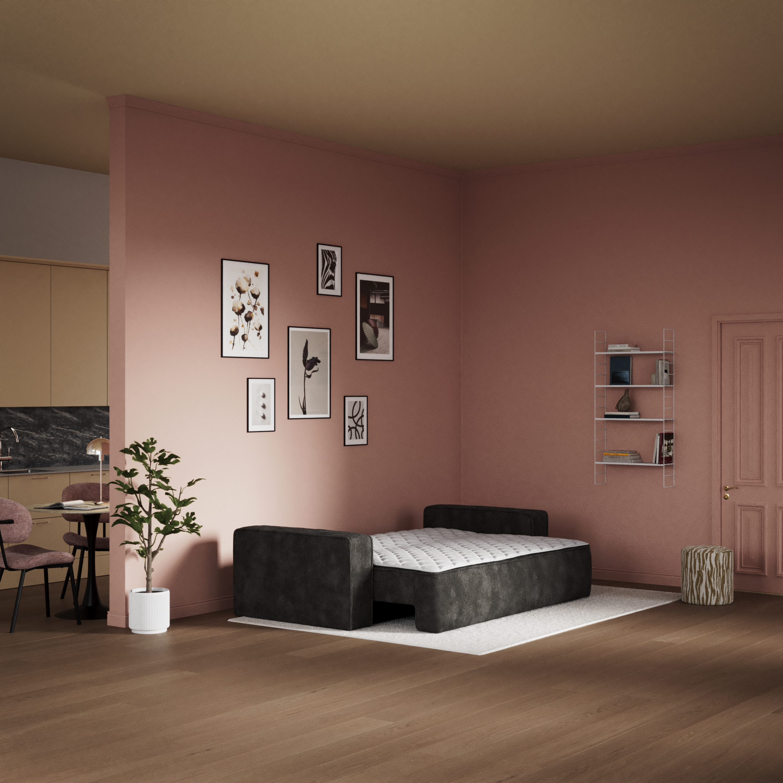 Ide, Bäddsoffa 3-sits