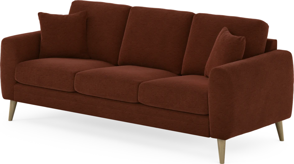 Eden - 3-sits soffa - Orange