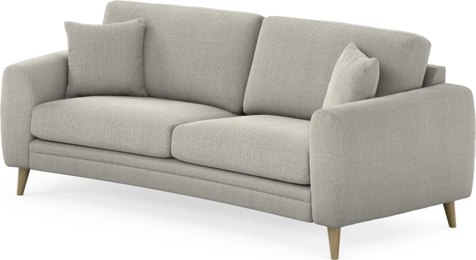 Eden - 2,5-sits soffa svängd - Grå