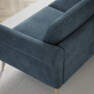 Bridge - Hörnsoffa, 3+3-sits - Blå